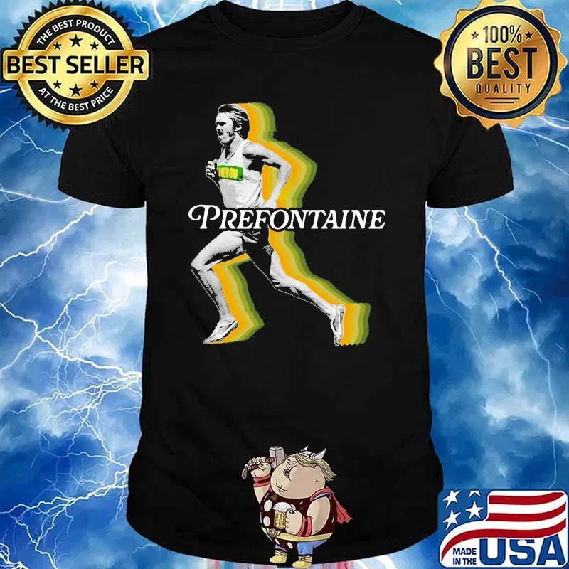 Prefontaine running man shirt