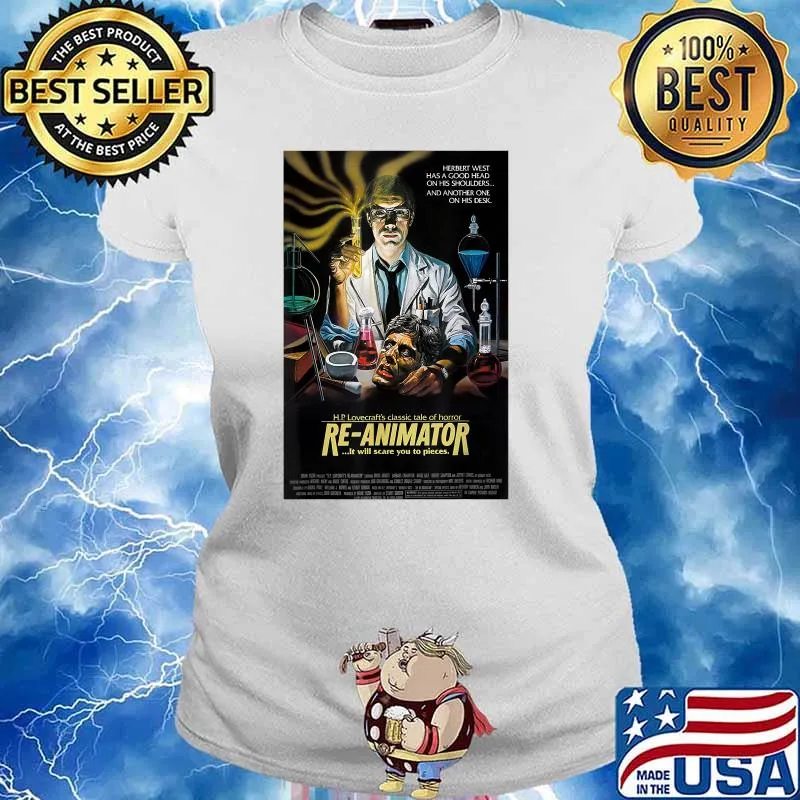 Re-Animator Graphic T-Shirt Ladies tee