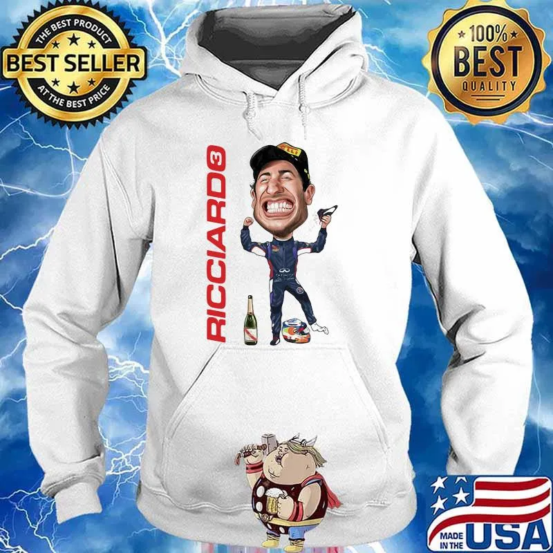 Ricciard 3 Driver Shirt Hoodie