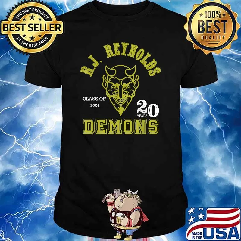 RJ Reynolds Demons Skull Amid the Pines T-Shirt