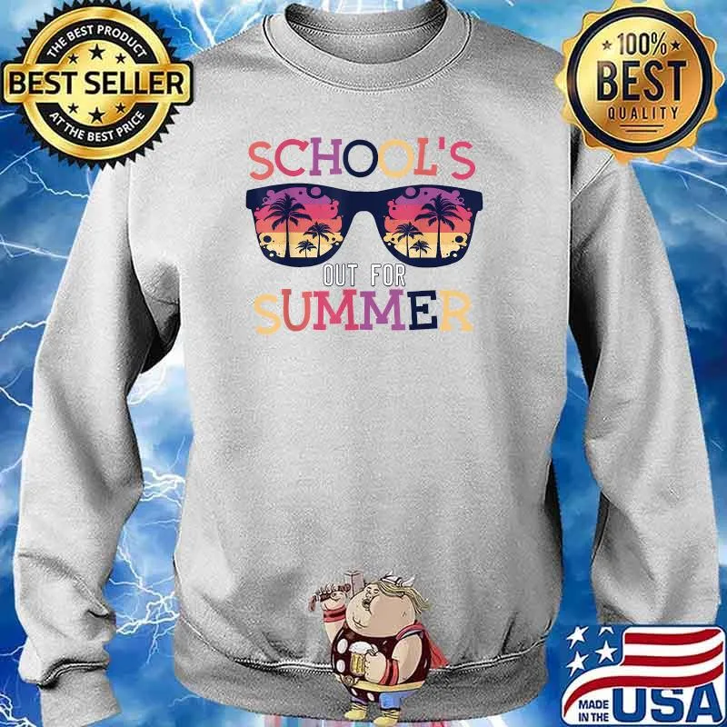School's Out For Summer Sunglasses beach Vintage T-Shirt Sweater