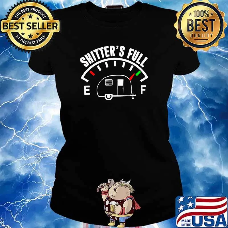 Shitters Full Camping s Ladies tee