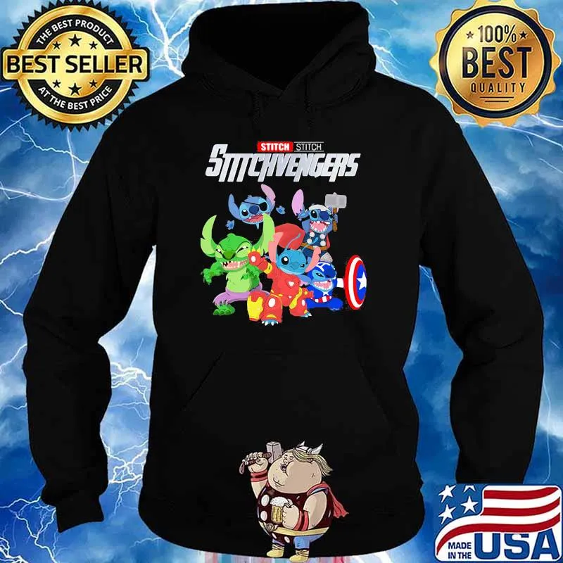 Stitch stitchvengers captain american s Hoodie