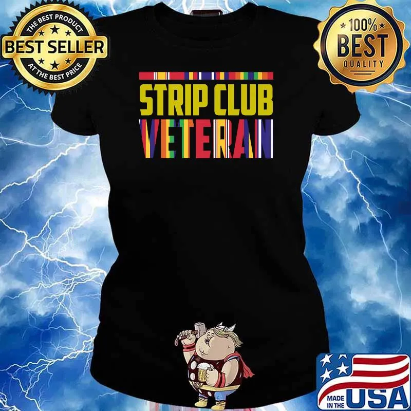 Strip Club Veteran T-Shirt Ladies tee