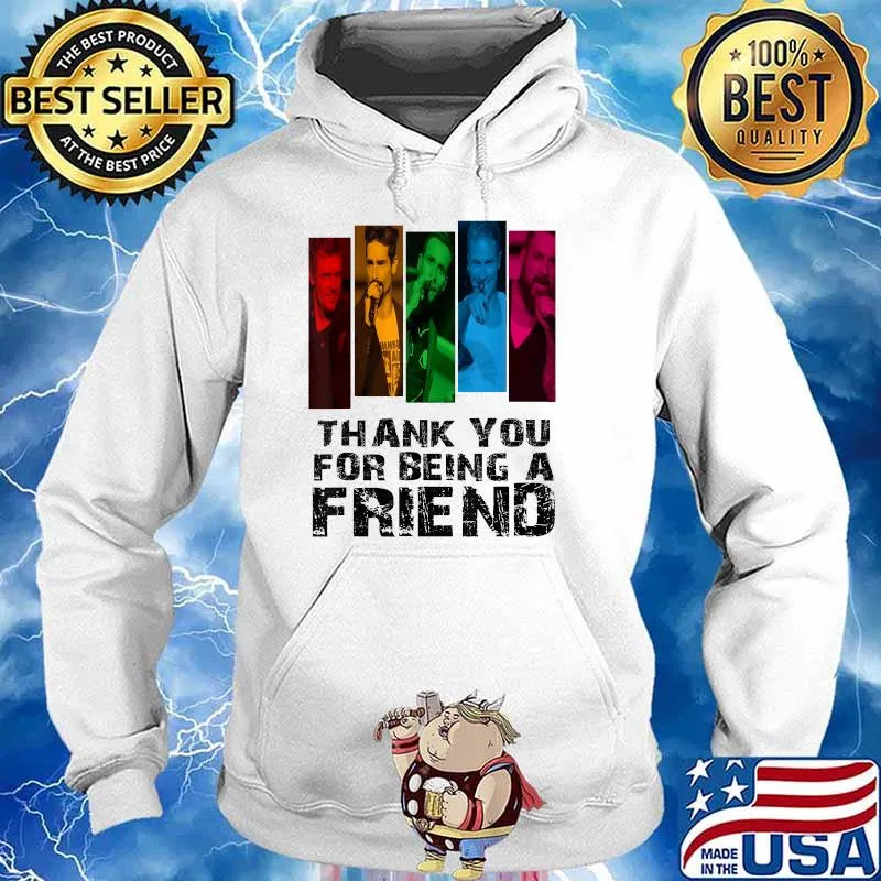 Thank you for being a friend Mens Retro T-Shirt T-Shirt Hoodie