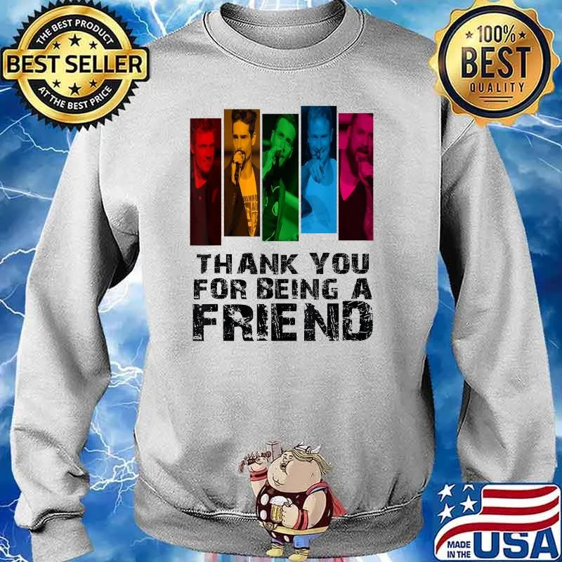 Thank you for being a friend Mens Retro T-Shirt T-Shirt Sweater