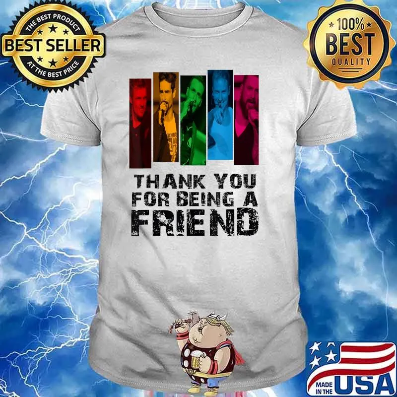 Thank you for being a friend Mens Retro T-Shirt T-Shirt