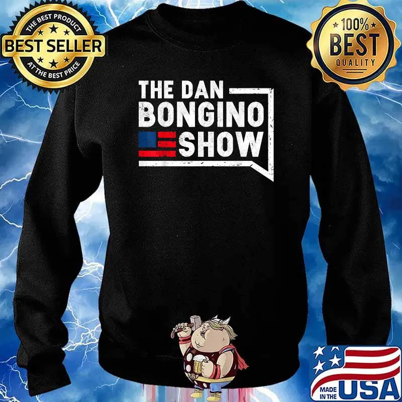 The Dan Bongino Show Flag T-Shirt Sweater