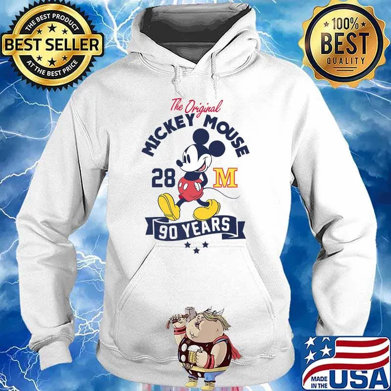 The Original Mickey Mouse 90 years 90th Anniversary T-Shirt Hoodie