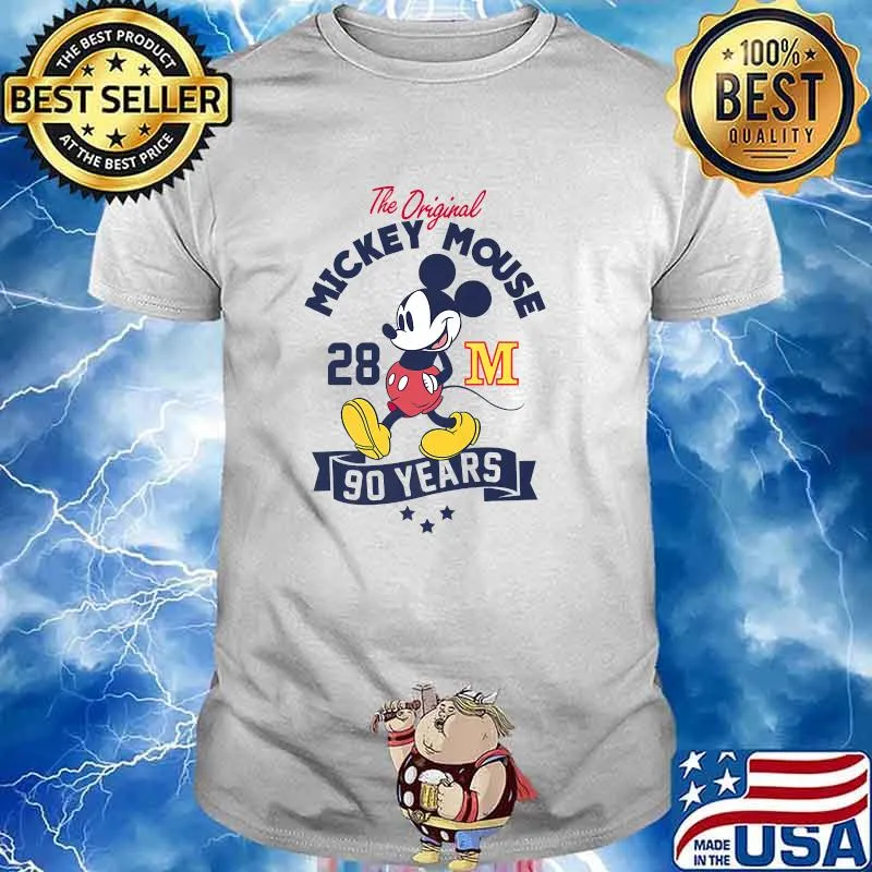 The Original Mickey Mouse 90 years 90th Anniversary T-Shirt