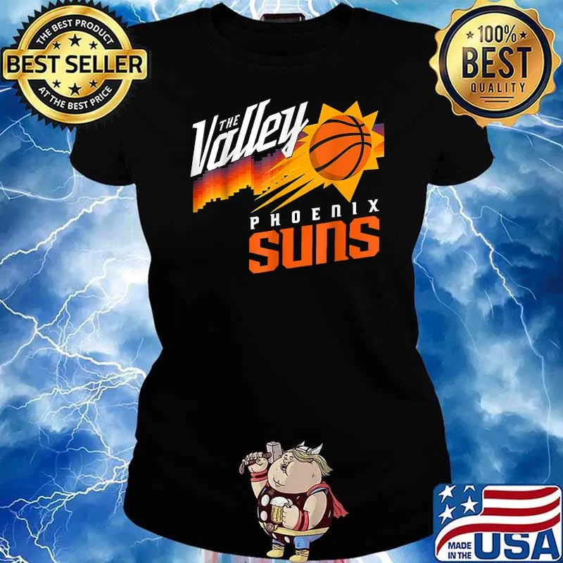 The Valley-City-Jersey Phoenixes Suns Maillot T-Shirt Ladies tee