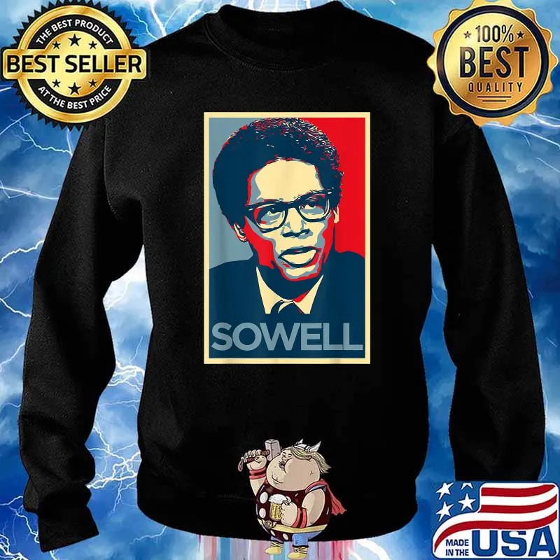 Thomas Sowell Vintage T-Shirt Sweater