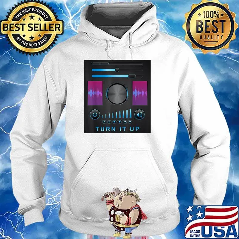 TURN IT UP VOLUMEN UP SUBELE VOLUMEN ALA PISTA TURN UP T-Shirt Hoodie