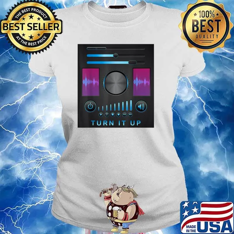 TURN IT UP VOLUMEN UP SUBELE VOLUMEN ALA PISTA TURN UP T-Shirt Ladies tee