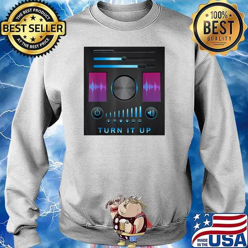 TURN IT UP VOLUMEN UP SUBELE VOLUMEN ALA PISTA TURN UP T-Shirt Sweater