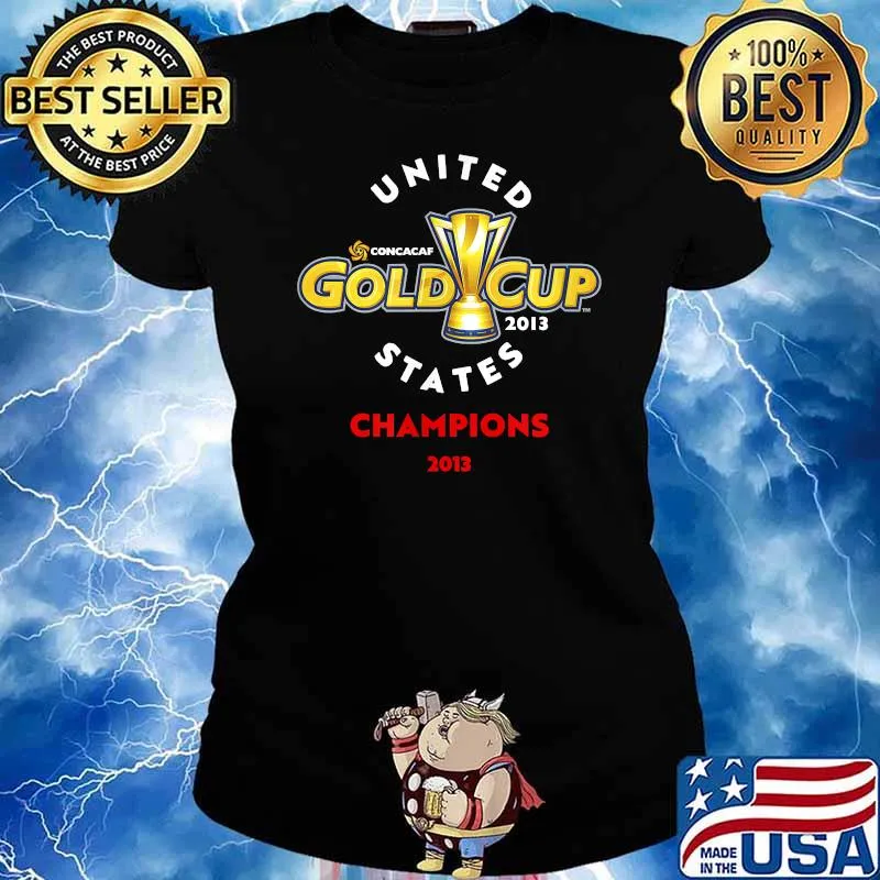 United concacaf gold cup 2013 states champions Ladies tee