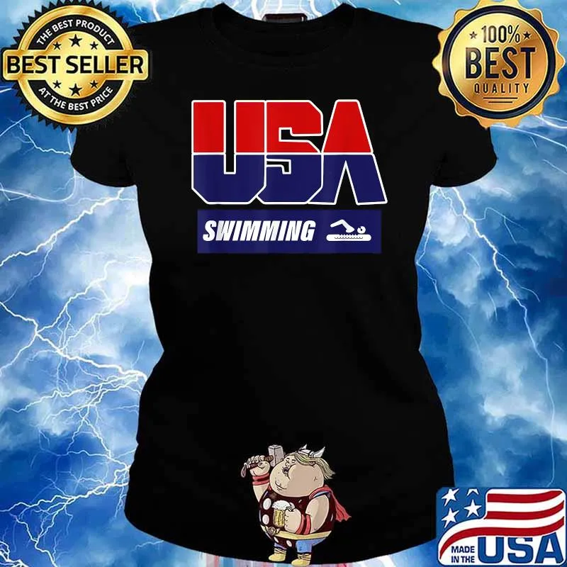 USA Swimming Tokyo Olympics 2021 T-Shirt Ladies tee
