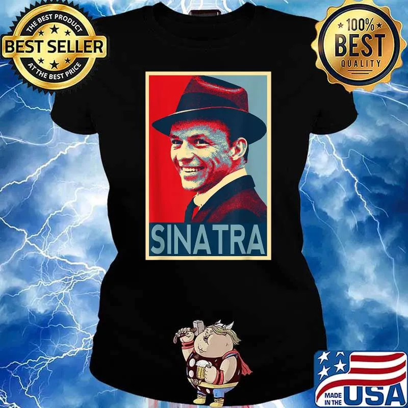 Vintage Frank Sinatra Love Country Music T-Shirt Ladies tee