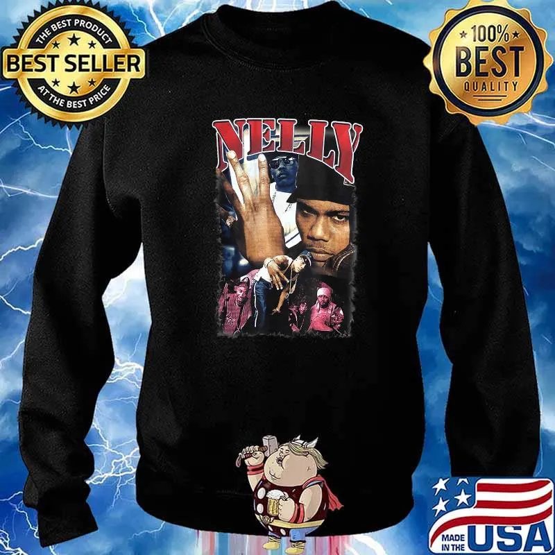 Vintage Nellys Rapper Art T-Shirt Sweater