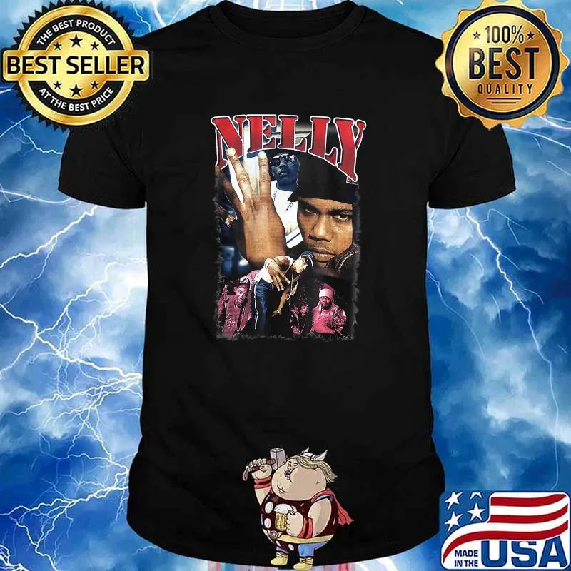 Vintage Nellys Rapper Art T-Shirt