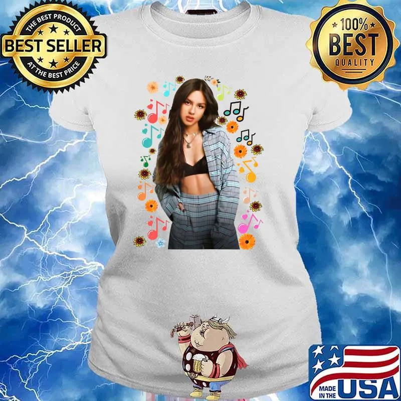Vintage olivia and rodrigo merch T-Shirt Ladies tee