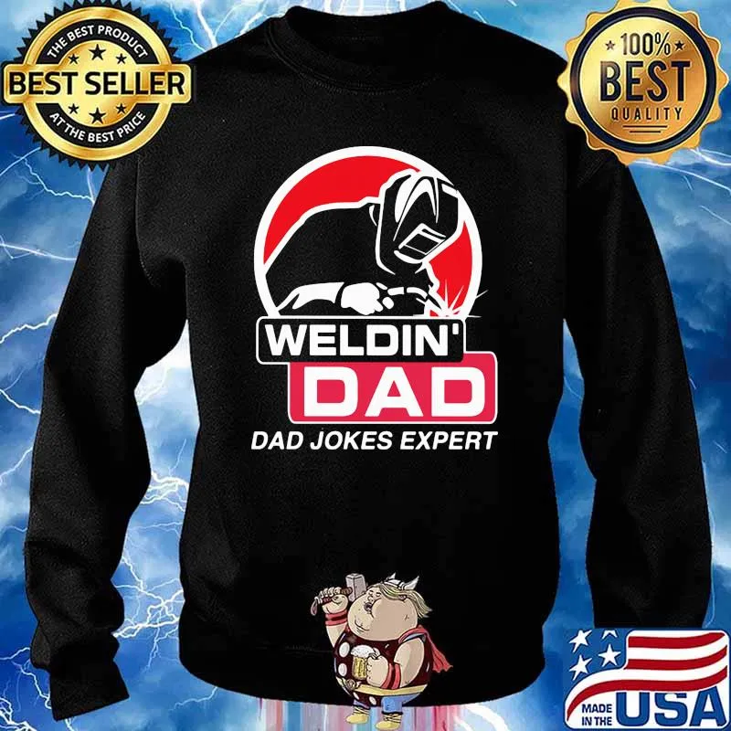 Weldin dad jokes expert Sweater