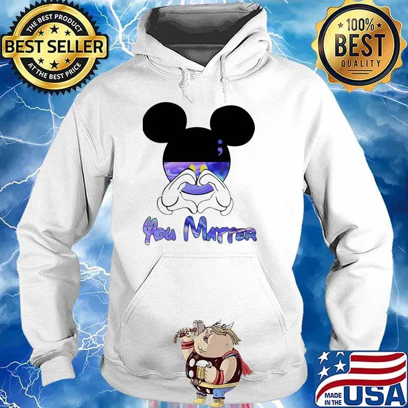 You matter mickey mouse disney hologram s Hoodie