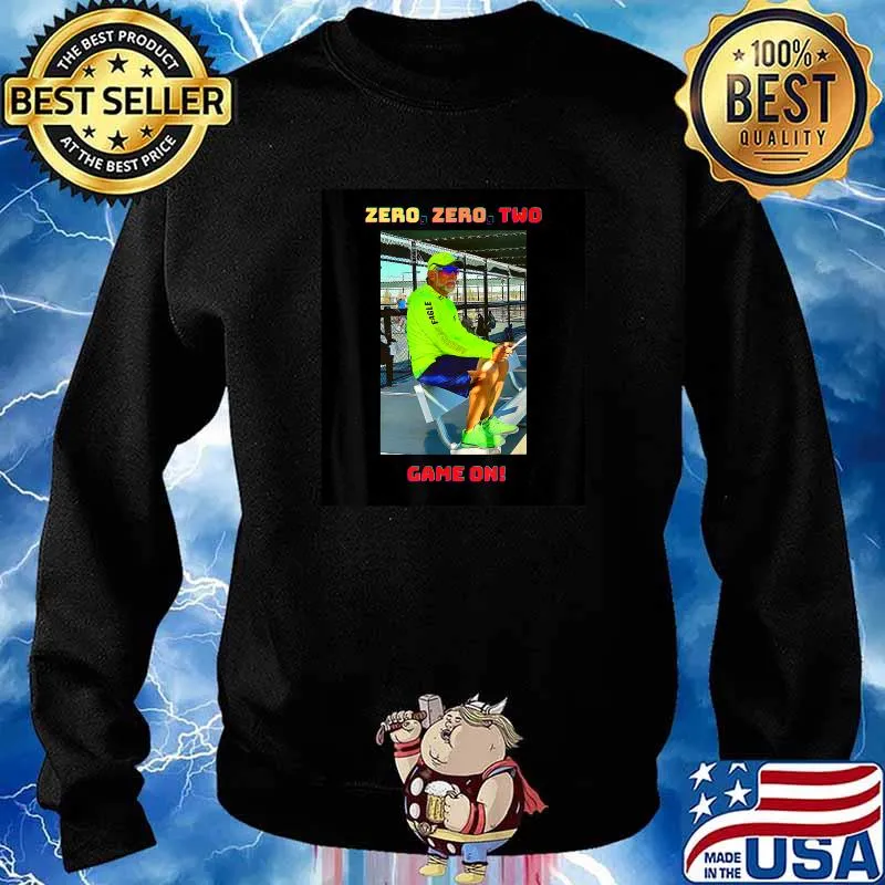 Zero Zero Two game On Pickle ball T-Shirt Sweater