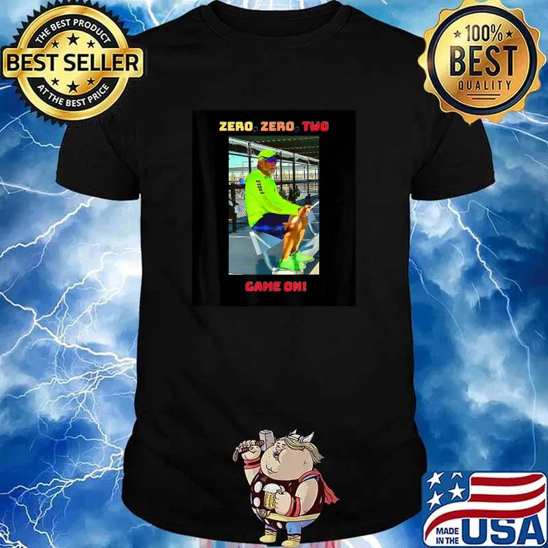 Zero Zero Two game On Pickle ball T-Shirt