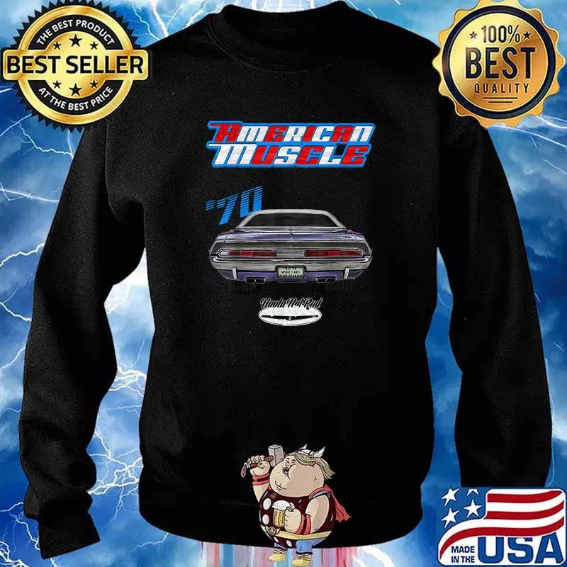 1970 Muscle Car Hoola Hot Rod Shirt Sweater