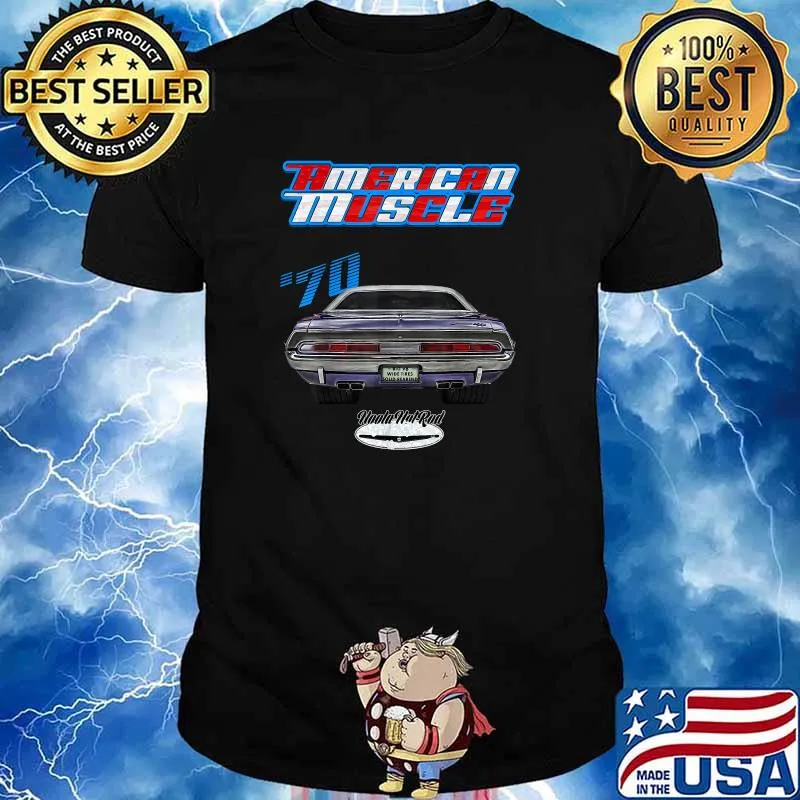 1970 Muscle Car Hoola Hot Rod Shirt