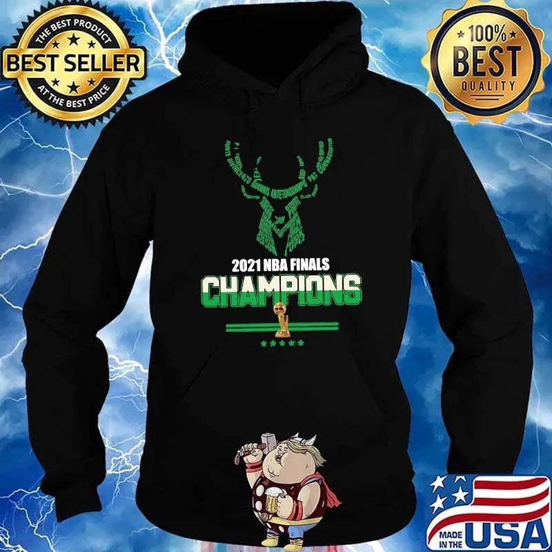 2021 NBA Finals Champion Buck Shirt Hoodie