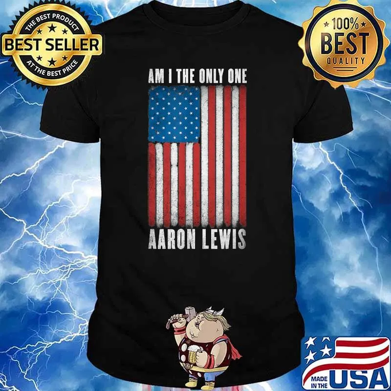 Aaron Lewis - Am I The Only One American Flag Shirt