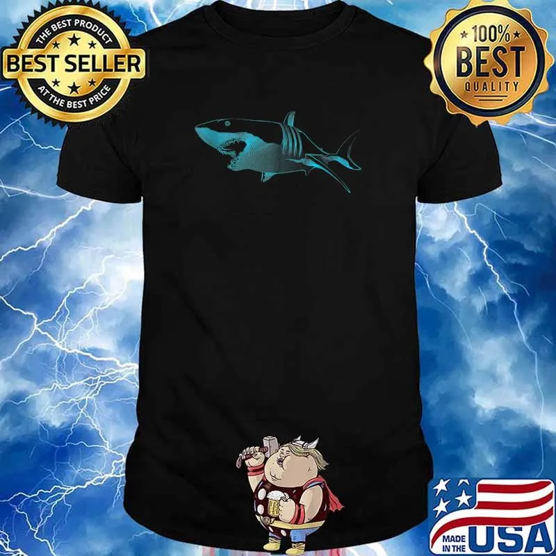 Abstract Shark Dots Art Shirt