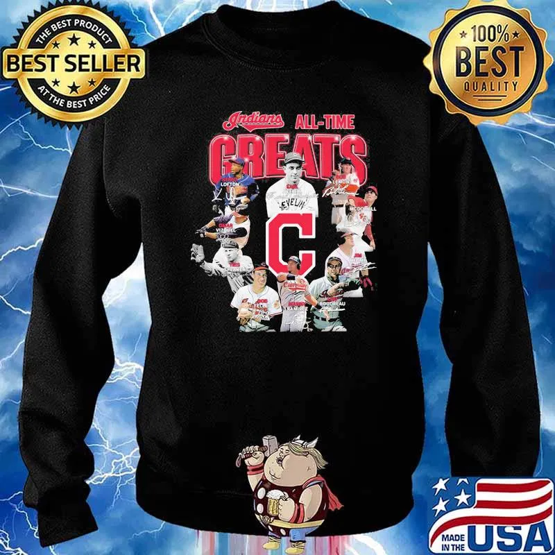 All Time Greats Indians Team Shirt Sweater
