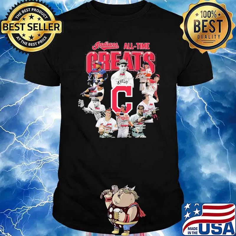 All Time Greats Indians Team Shirt