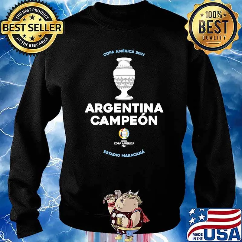 America Cup 2021 Argentina Champion Premium Shirt Sweater