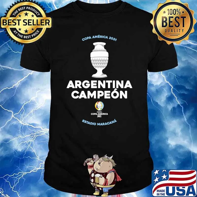 America Cup 2021 Argentina Champion Premium Shirt