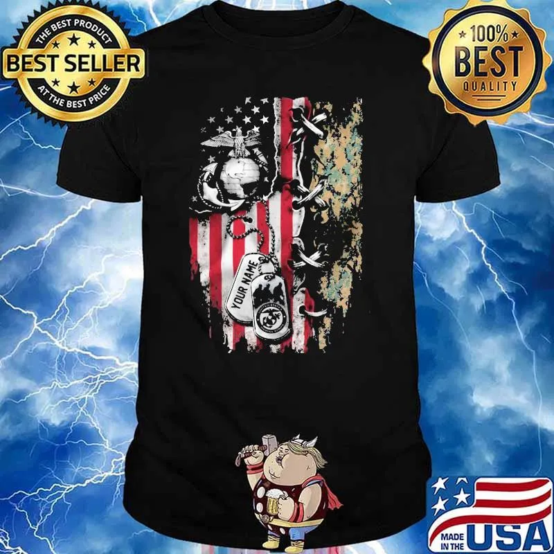 American Flag Veteran Shirt