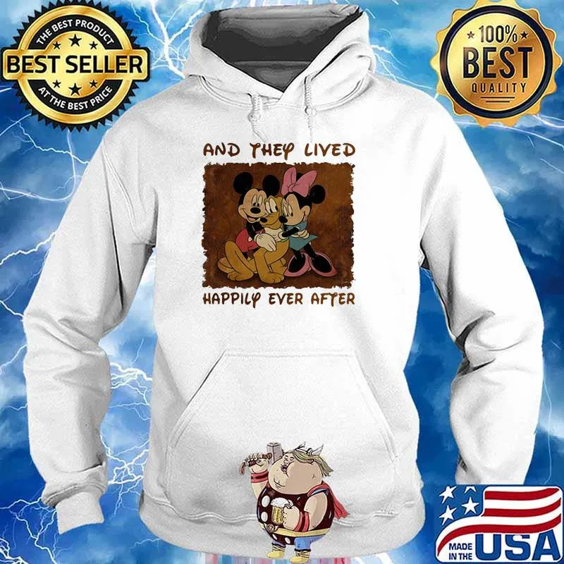 And they lived happily ever after dog minnie and mickey s Hoodie