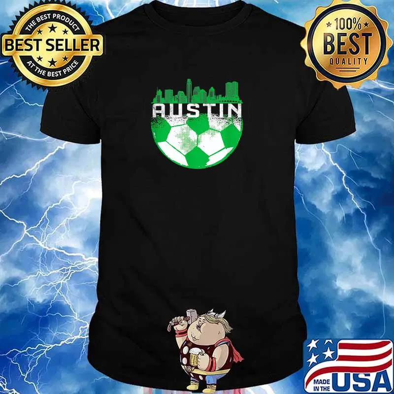 Austin Soccer Jersey Austin Texas Soccer Shirt