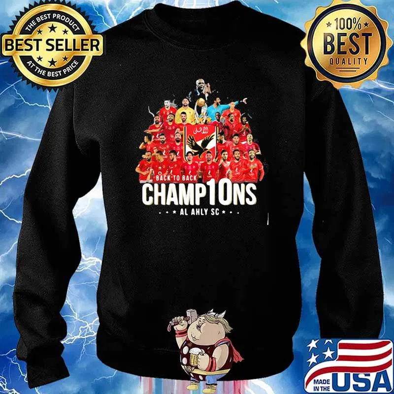 Back to back champions al ahly sc s Sweater