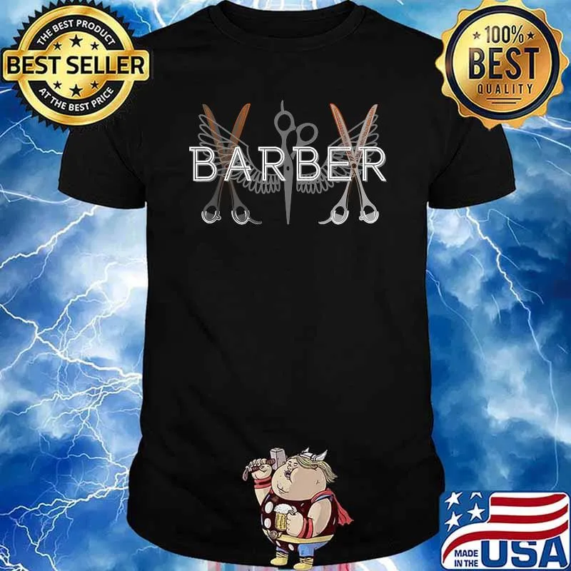 Barber With Wings T-Shirt