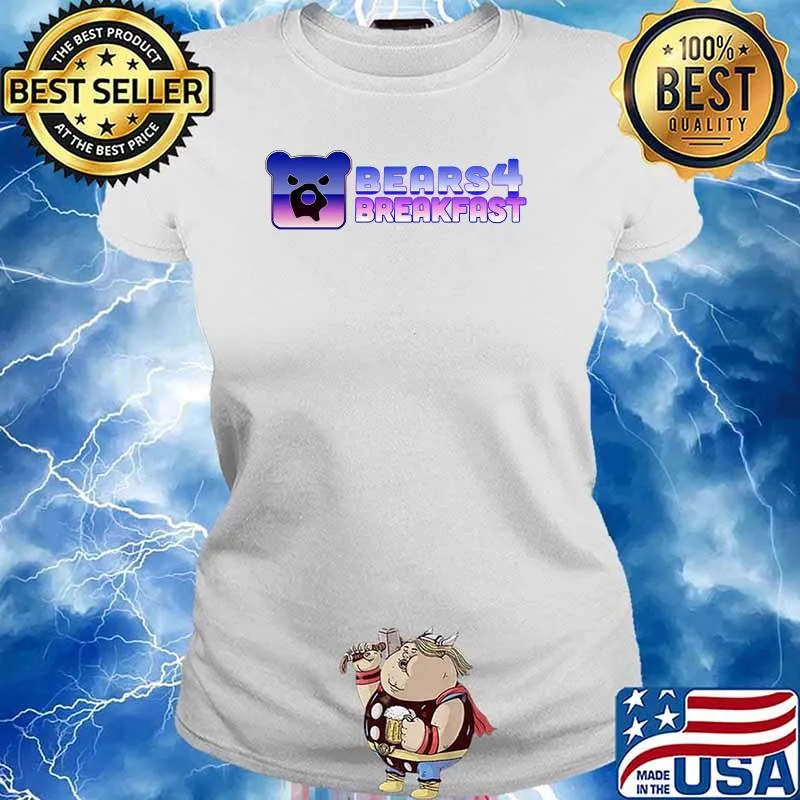 Bears4 Breakfast VaporToasty Shirt Ladies tee