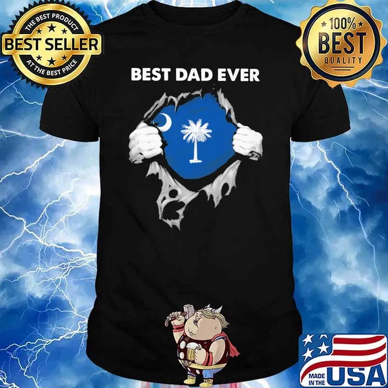 Best Dad Ever South Carolina Shirt