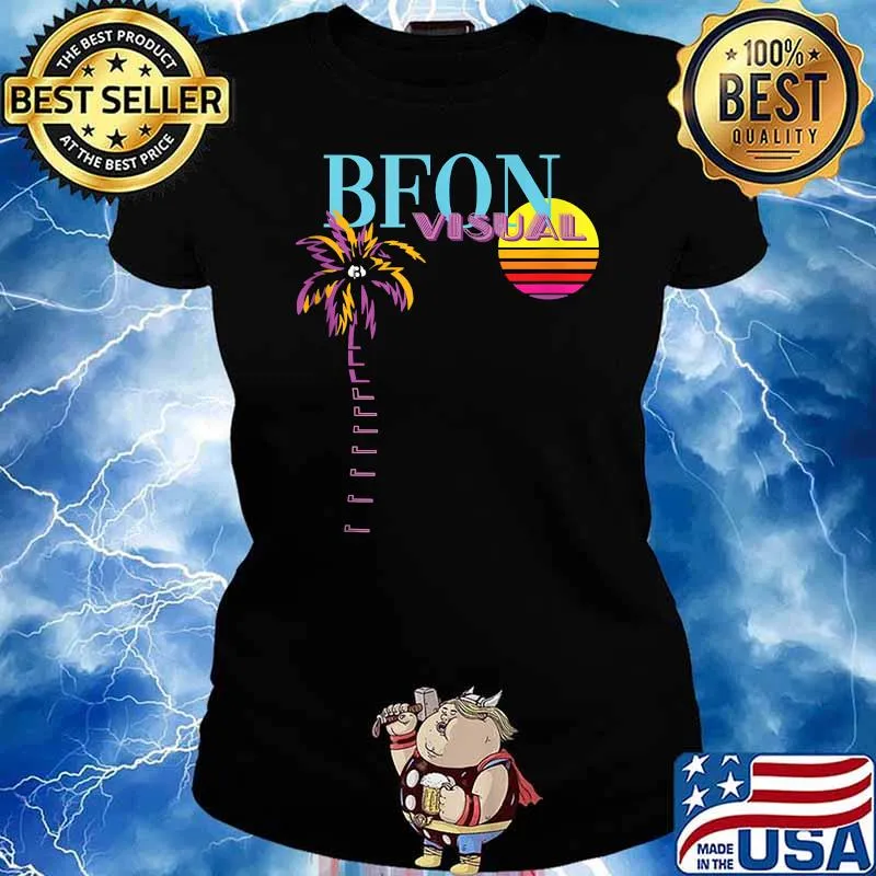 Bfon Visual Retro 90's Vaporwave Shirt Ladies tee
