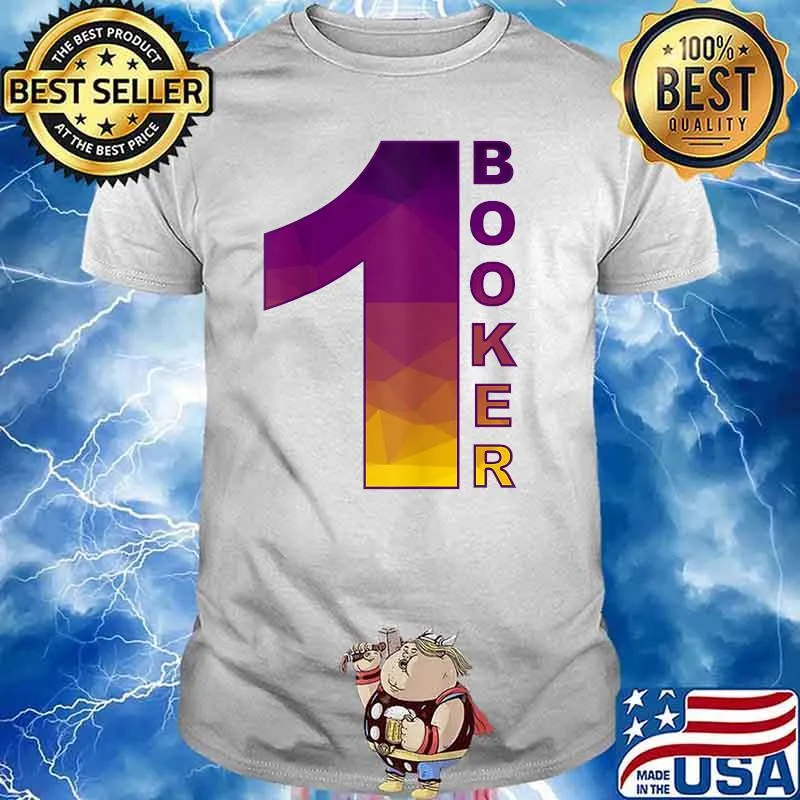 Black suns Booker Phoenix number 1 Shirt