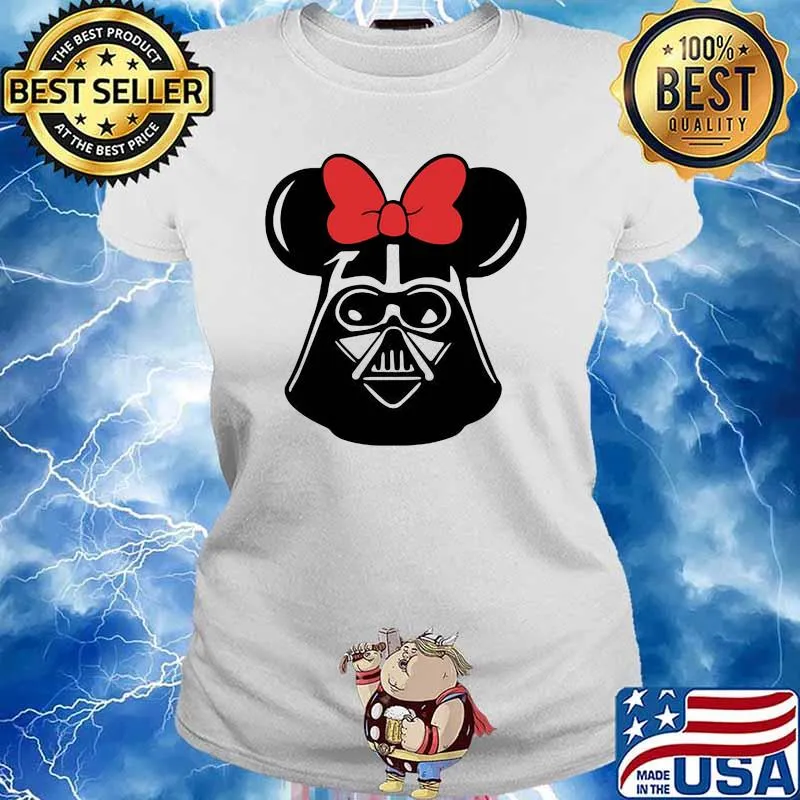 Boda Fett Star War Mickey Ladies tee