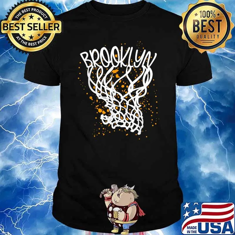 Brooklyn Basketball Net Vintage T-Shirt