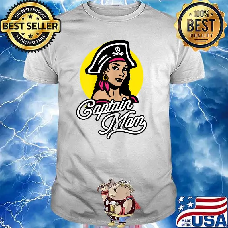 Captain Mom Crossbones Freebooter T-Shirt